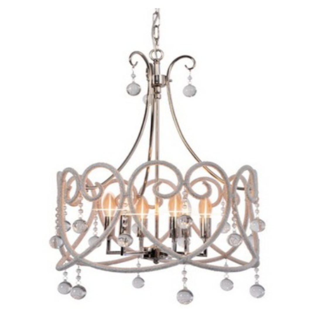 Clear Glass Chandelier image 0
